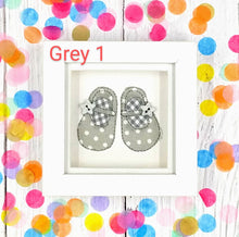 Load image into Gallery viewer, Silver Baby Booties
